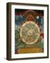 Wheel of Life, Tibetan Art, China-Doug Traverso-Framed Photographic Print