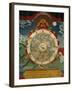 Wheel of Life, Tibetan Art, China-Doug Traverso-Framed Photographic Print