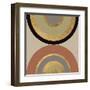 Wheel on Wheel II-Alonzo Saunders-Framed Art Print