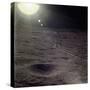Wheel Tracks on the Surface of the Moon-null-Stretched Canvas