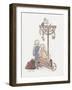 Wheelbarrow Bunnies-Debbie McMaster-Framed Giclee Print