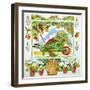 Wheelbarrow - Garden Surround, 2012-Jennifer Abbott-Framed Giclee Print