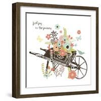 Wheelbarrow-Erin Clark-Framed Giclee Print