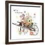 Wheelbarrow-Erin Clark-Framed Giclee Print