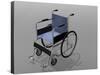 Wheelchair Illustration-null-Stretched Canvas