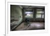 Wheelchair in Empty Room-Nathan Wright-Framed Photographic Print