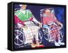 Wheelchair-Diana Ong-Framed Stretched Canvas