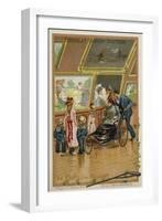 Wheelchair-null-Framed Giclee Print