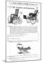 Wheelchairs-null-Mounted Art Print