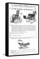 Wheelchairs-null-Framed Stretched Canvas