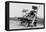 Wheeled Vehicle with Mounted Propeller-null-Framed Stretched Canvas