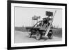 Wheeled Vehicle with Mounted Propeller-null-Framed Art Print