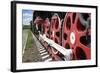 Wheels and Coupling Devices of A Big Locomotive-Sever180-Framed Photographic Print