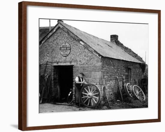 Wheelwright's Barn Shop-null-Framed Photographic Print