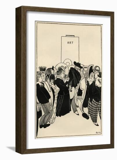 When Art Returns to Work-Powys Evans-Framed Art Print