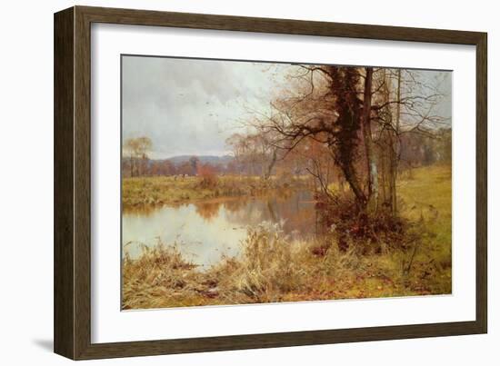 When Autumn to Winter Resigns the Pale Year, 1892-Edward Wilkins Waite-Framed Giclee Print