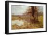 When Autumn to Winter Resigns the Pale Year, 1892-Edward Wilkins Waite-Framed Giclee Print