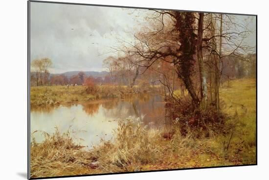 When Autumn to Winter Resigns the Pale Year, 1892-Edward Wilkins Waite-Mounted Giclee Print