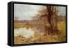 When Autumn to Winter Resigns the Pale Year, 1892-Edward Wilkins Waite-Framed Stretched Canvas