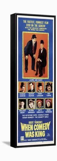 When Comedy Was King, 1960-null-Framed Stretched Canvas