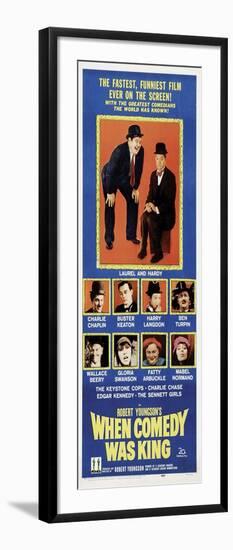 When Comedy Was King, 1960-null-Framed Art Print