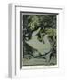 When Diver Meets Mermaid, Even If Sparks Don't Fly, the Happy Couple Certainly Make Waves-null-Framed Photographic Print