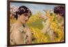 When Flowers Return, c.1911-Sir Lawrence Alma-Tadema-Framed Giclee Print