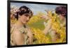 When Flowers Return, c.1911-Sir Lawrence Alma-Tadema-Framed Giclee Print