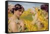 When Flowers Return, c.1911-Sir Lawrence Alma-Tadema-Framed Stretched Canvas