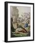 When God Prefers Abels Sacrifice to His Cain Gets Jealous of His Brother and Kills Him-null-Framed Art Print