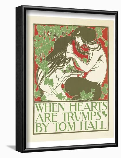 When Hearts Are Trumps By Tom Hall-Will Bradley-Framed Art Print