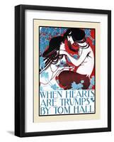 When Hearts are Trumps by Tom Hall-Will Bradley-Framed Art Print