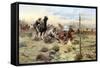 When Horse Flesh Comes High-Charles Marion Russell-Framed Stretched Canvas