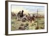 When Horse Flesh Comes High-Charles Marion Russell-Framed Art Print