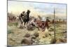 When Horse Flesh Comes High-Charles Marion Russell-Mounted Art Print