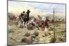 When Horse Flesh Comes High-Charles Marion Russell-Mounted Art Print