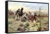 When Horse Flesh Comes High-Charles Marion Russell-Framed Stretched Canvas