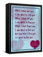 When I First Saw You-Cathy Cute-Framed Stretched Canvas