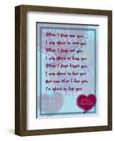 When I First Saw You-Cathy Cute-Framed Giclee Print