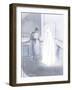 When I Needed to Do My Duties and Wash the Dishes, She Stayed with Me at My Side, 2000 (W/C on Pape-Elizabeth Wang-Framed Giclee Print