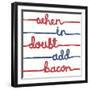 When In Doubt-Kristine Hegre-Framed Giclee Print