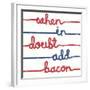 When In Doubt-Kristine Hegre-Framed Giclee Print