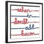 When In Doubt-Kristine Hegre-Framed Giclee Print