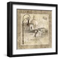 When in Rome-Keith Mallett-Framed Art Print