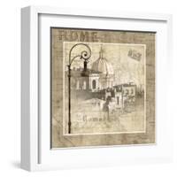 When in Rome-Keith Mallett-Framed Art Print