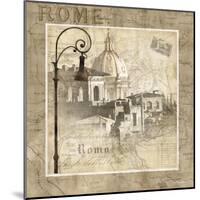 When in Rome-Keith Mallett-Mounted Art Print