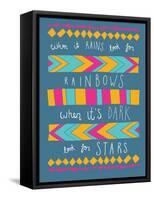 When it Rains-Susan Claire-Framed Stretched Canvas