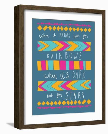 When it Rains-Susan Claire-Framed Art Print