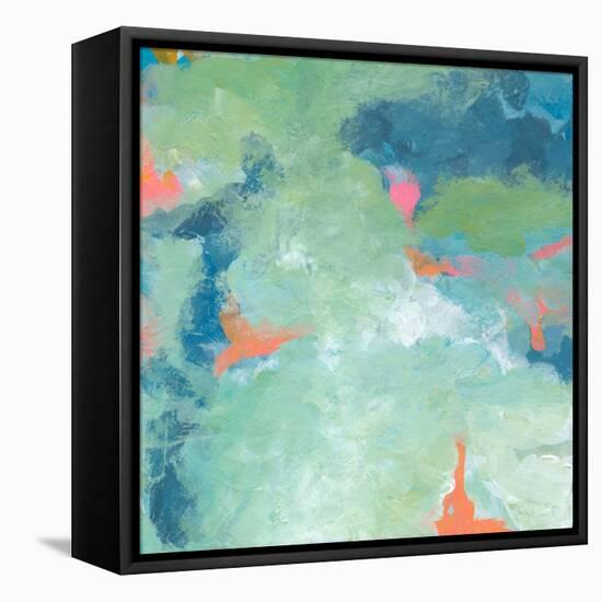 When Landscapes Dream 2-Jan Weiss-Framed Stretched Canvas