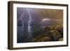 When Lightning Strikes-Mehdi Momenzadeh-Framed Photographic Print